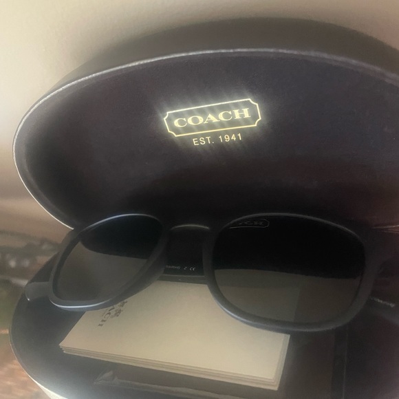 Coach Black Sunglasses